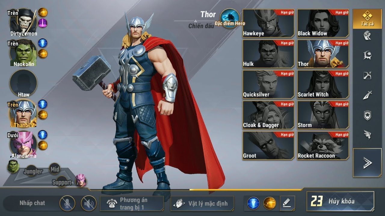 Hướng dẫn chơi game Thor Thần Sấm hấp dẫn tại nhà cái Bet69